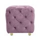 preview thumbnail 7 of 74, Modern Velvet Upholstered Storage Ottoman