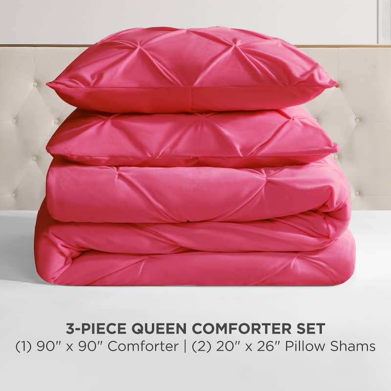 Juicy Couture Kiss Pleat Micromink Plush Comforter Sets
