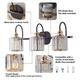 ExBrite Modern Rose Gold 3/4-light Bathroom Dimmable Crystal Vanity Lights Wall Sconces