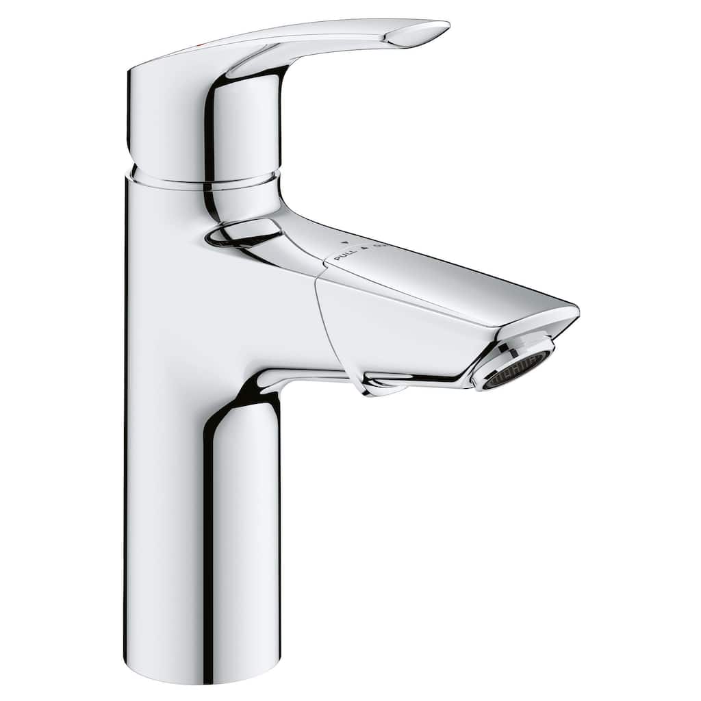 Grohe 23 991 3 Eurosmart 1.2 GPM Deck Mounted Single Hole M-Size - Starlight Chrome