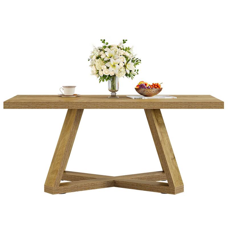 Coffee Table, Living Room Bedroom Center Cocktail Tea Accent Table for Home Apartment