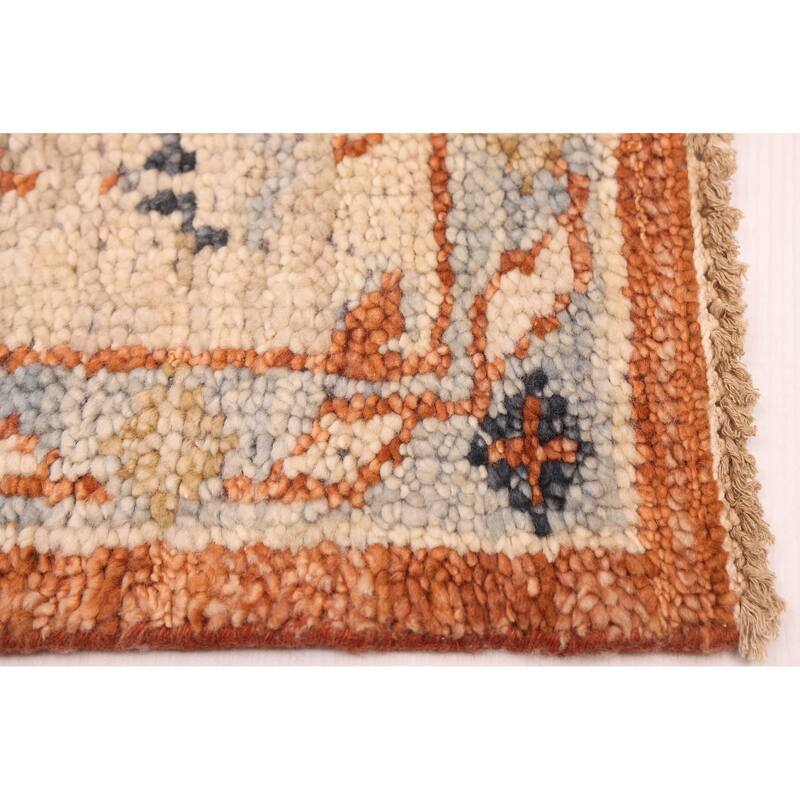ECARPETGALLERY Hand-knotted Jules Serapi Burnt Orange Wool Rug - 8'0 x 10'0