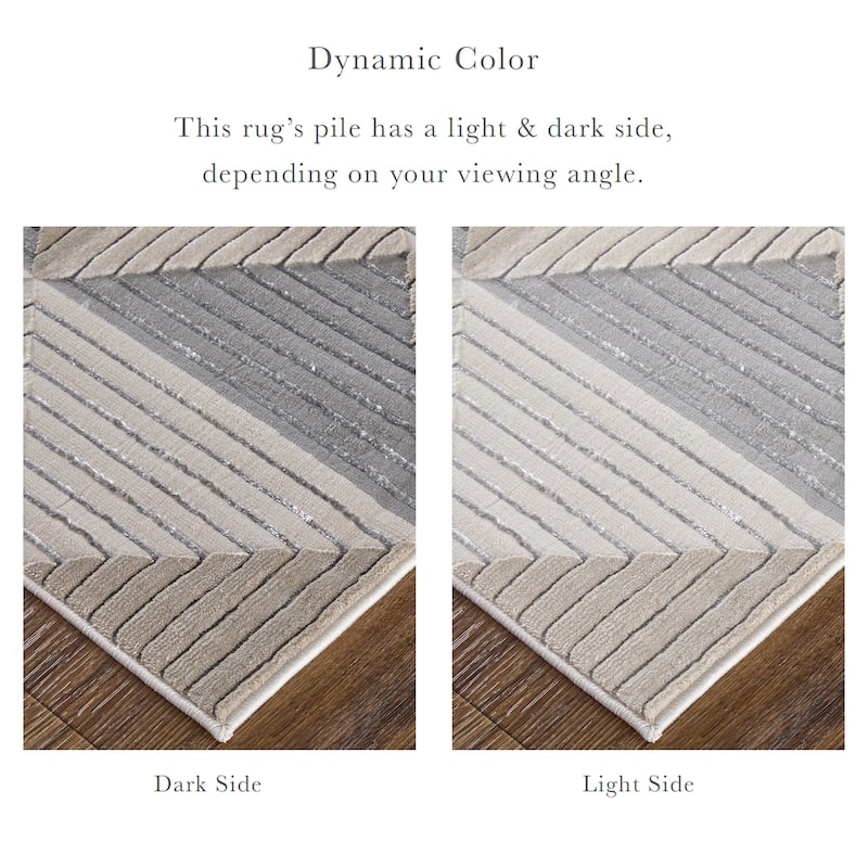 Grand Bazaar Orin Machine Made Geometric Modern Area Rug