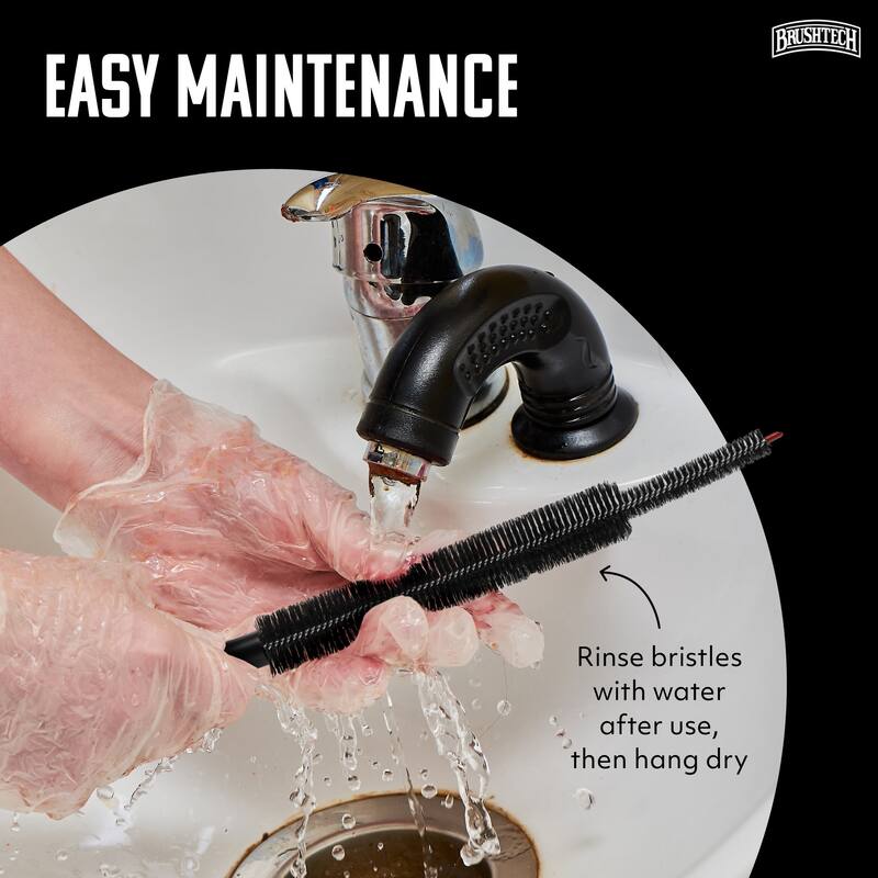 Brushtech Refrigerator Coil Cleaning Brush - 15.25"