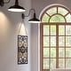 preview thumbnail 6 of 10, River of Goods Brandi's Amber Stained Glass 26-inch Window Panel - M