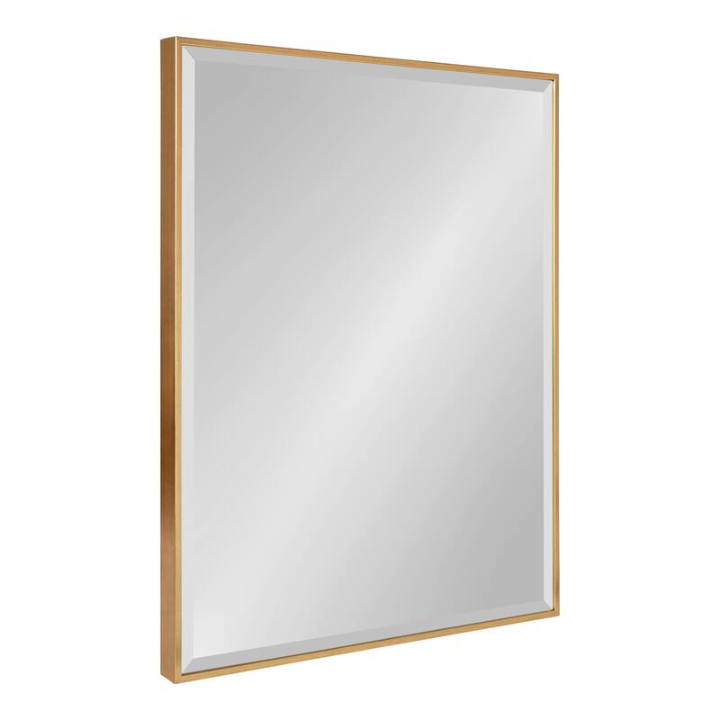 Rhodes Framed Decorative Wall Mirror - 22.75x28.75 - Gold
