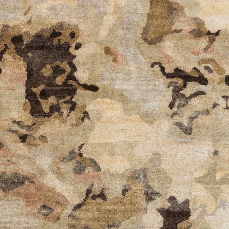 Hand-Knotted Virgil Abstract Indoor Area Rug