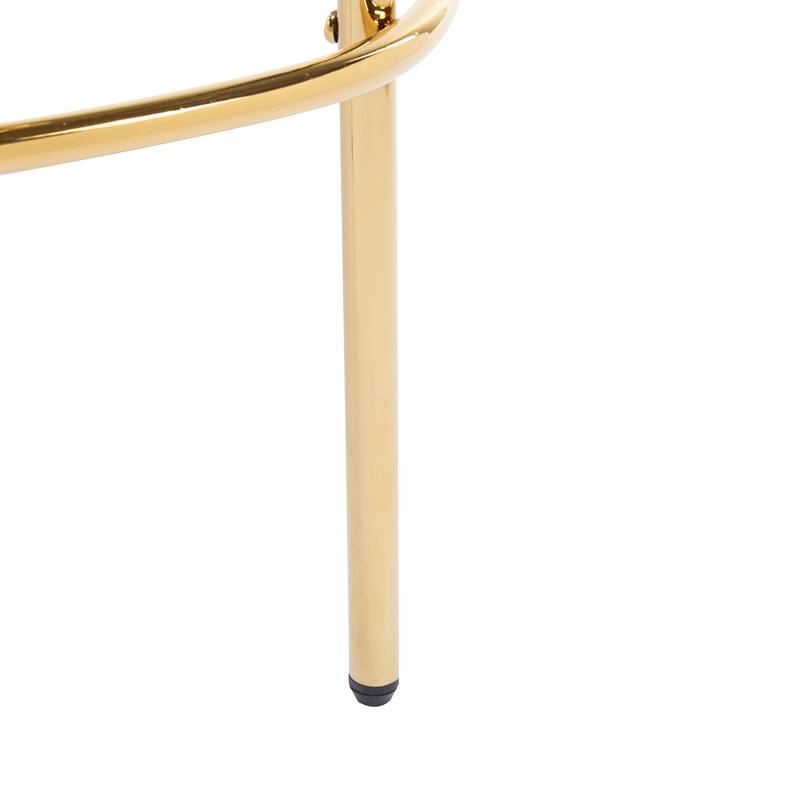 Rio Claro Indoor Metal Upholstered Barstool