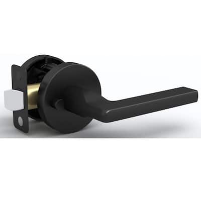 Mega Handles RALPH Round Privacy Lever Door Handle for Hallway, Closet & Bathroom – Stainless Steel Reversible Keyless Door Lock