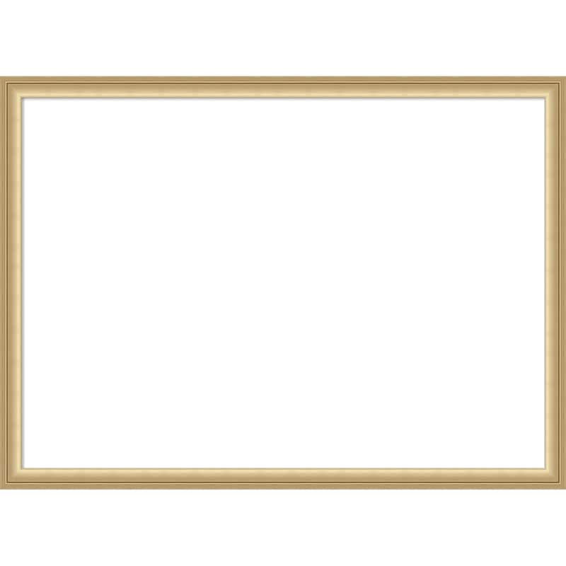 Amanti Art Florence Gold Framed Dry Erase Magnetic Board