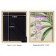 preview thumbnail 78 of 118, Orchid Blooms I -Framed Print w/glass-Cherry Red