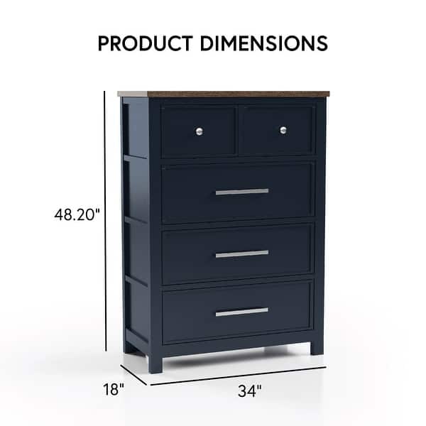 dimension image slide 3 of 4, Furniture of America Althea Modern Farmhouse 6-Piece Wood Kids Panel Bedroom Set