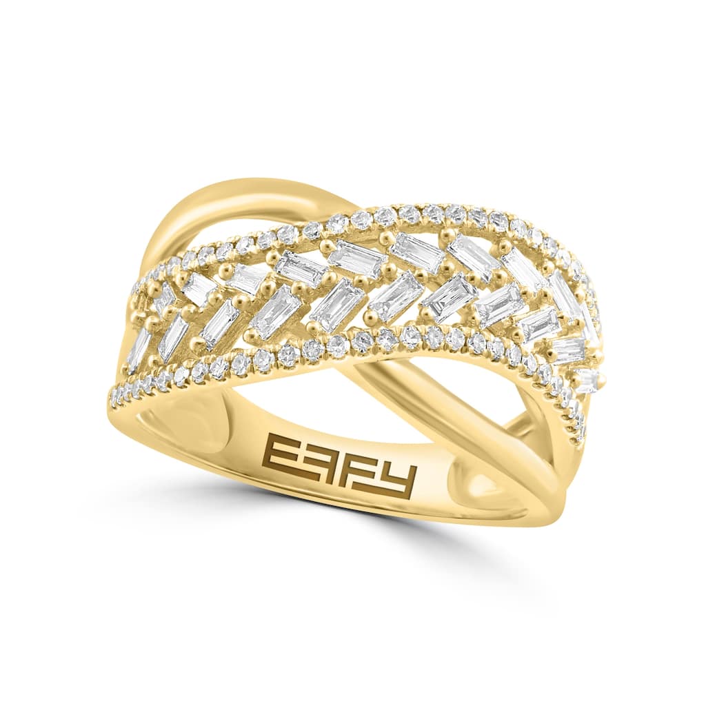 Effy Women's 14K White Gold Diamond Ring