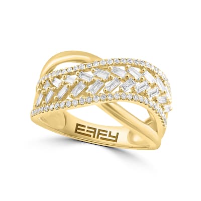 Effy Women's 14K Yellow Gold Diamond Ring