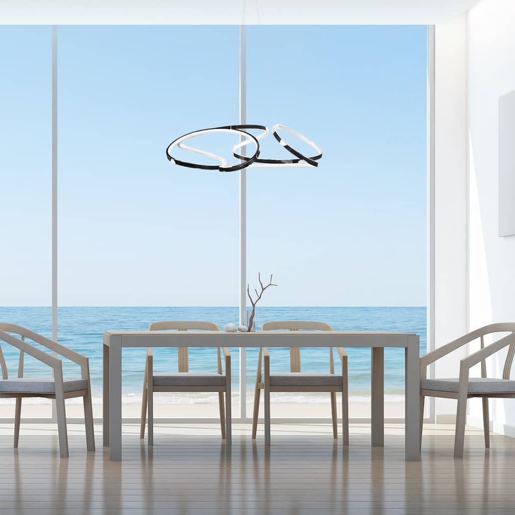 Suzhou Dimmable Integrated LED Chandelier