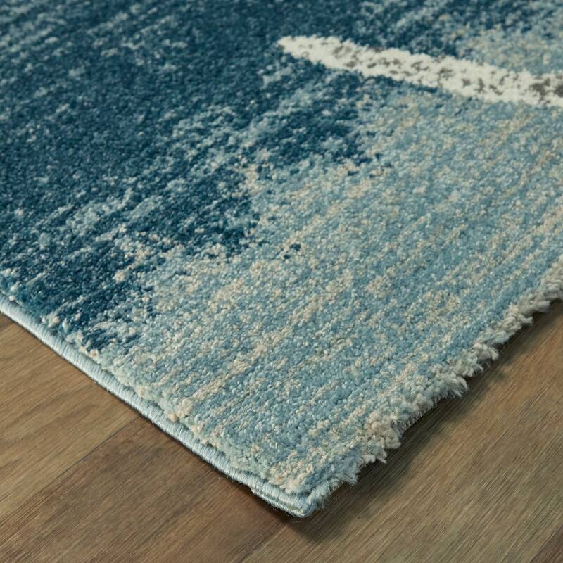 Martin Coastal Starfish Stripe Area Rug