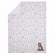 preview thumbnail 3 of 6, Bedtime Originals Sleepytime Bear White/Brown Soft Fleece Baby Blanket