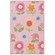 preview thumbnail 12 of 16, SAFAVIEH Handmade Kids Quartina Floral Wool Rug 4' x 6' - Pink - Rectangle