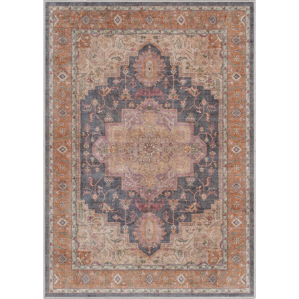 Well Woven Apollo Paris Persian Oriental Machine Washable Area Rug