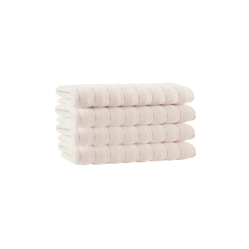 Vague Turkish Cotton 4 pcs Hand Towels - 16'x28' Hand towels