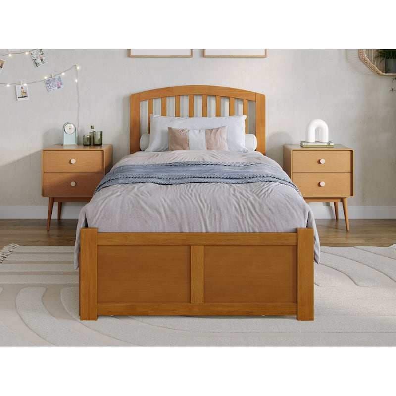 Richmond Bed with Footboard and Twin XL Trundle