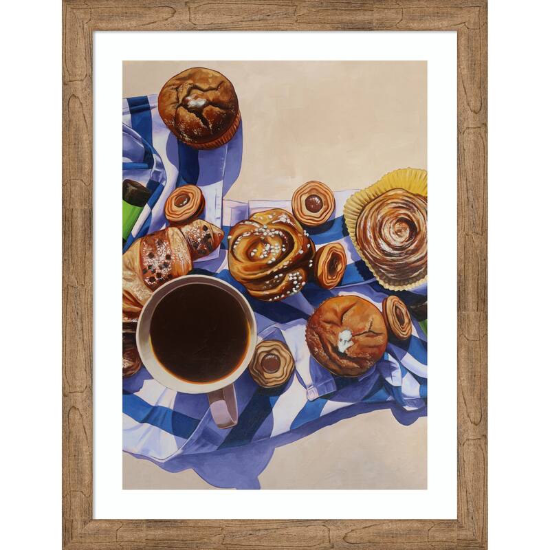 Winter Is Over by Anna Zdanowicz Wood Framed Wall Art Print