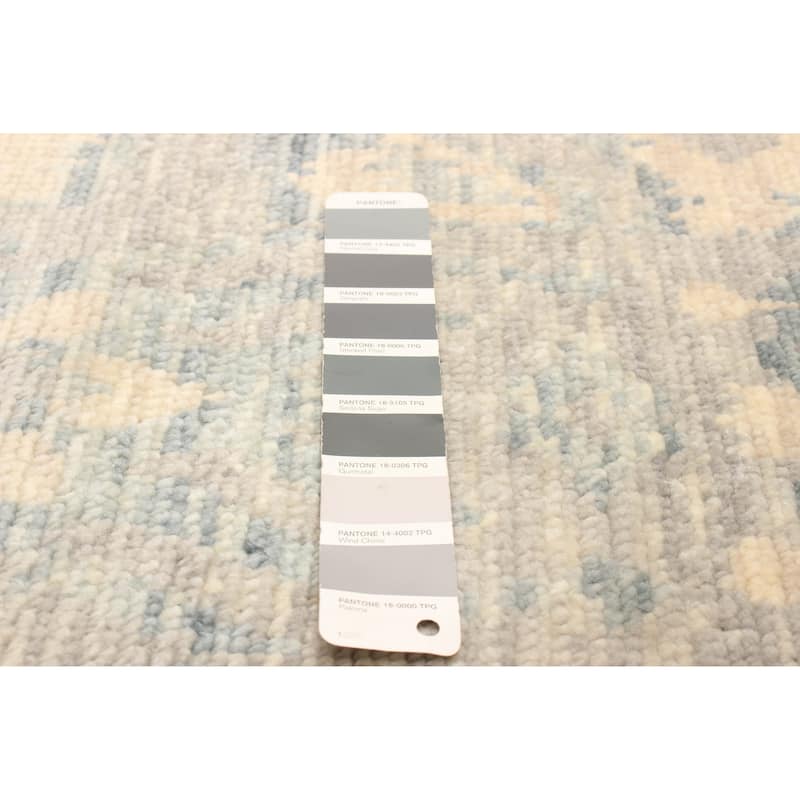 ECARPETGALLERY Hand-knotted Mystique Grey Wool Rug - 3'0 x 5'0