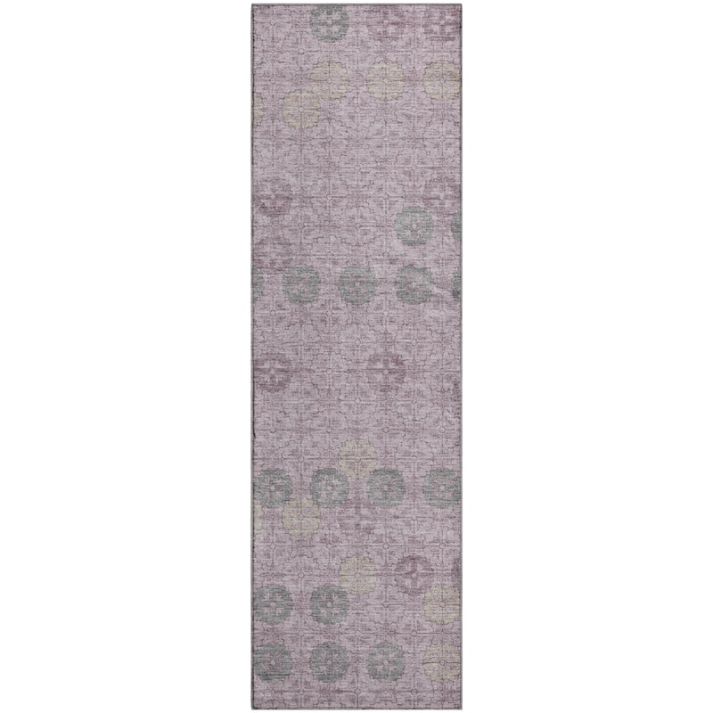 Premium Washable Super Soft Geo Mosaic Mayfield Rug
