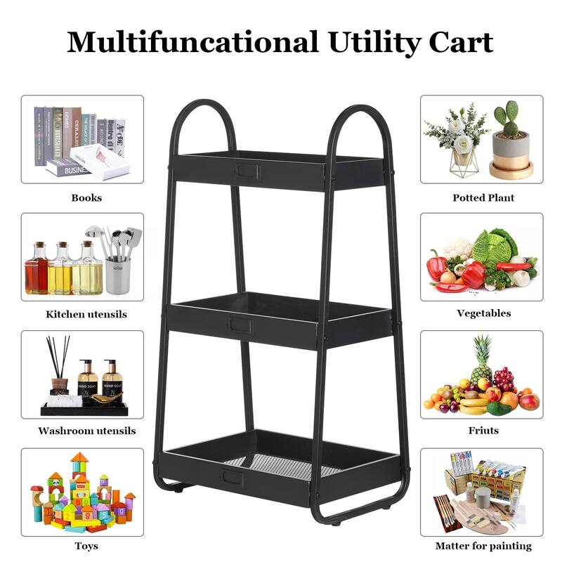 3-layer Iron Mesh Rack