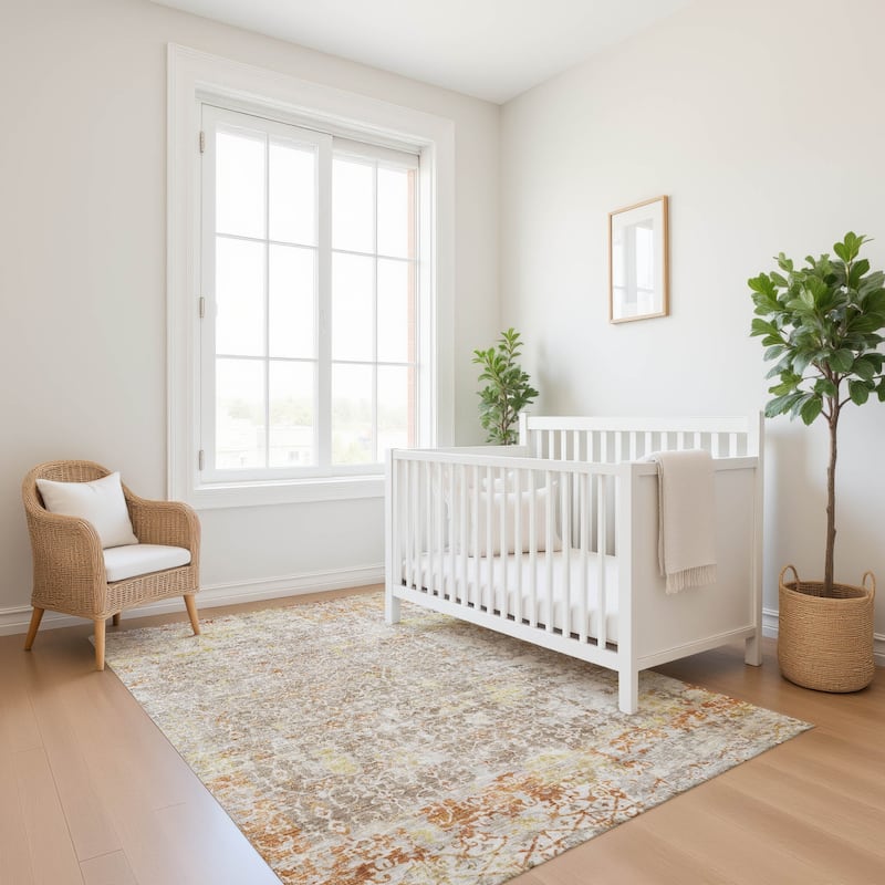 Premium Washable Super Soft Traditional Vintage Mayfield Rug