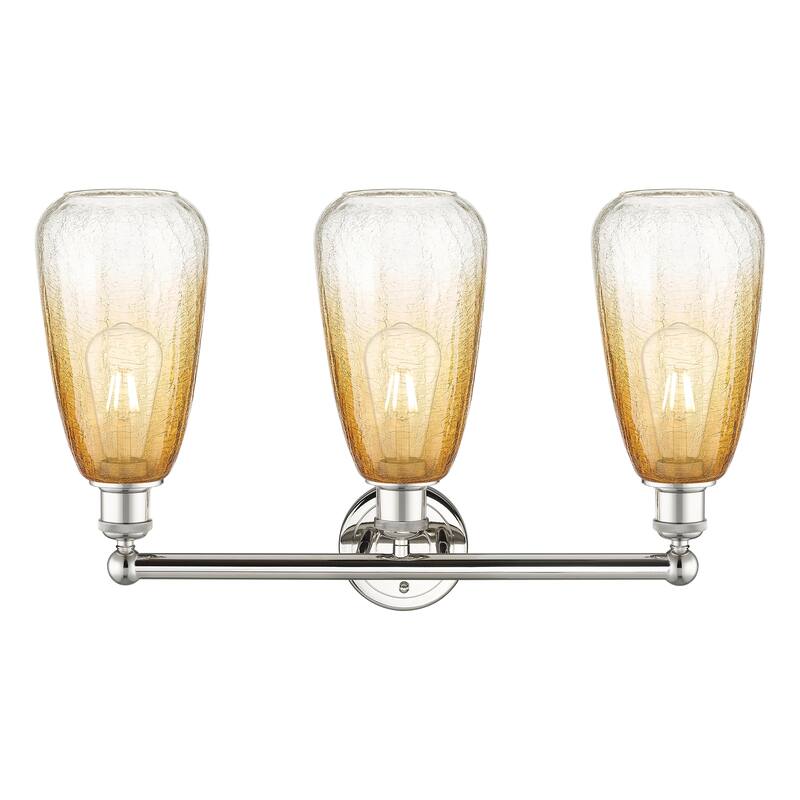 Innovations Lighting Endless Possibilities Edison - Brookhaven Almond - 3 Light 24" Bath Vanity Light