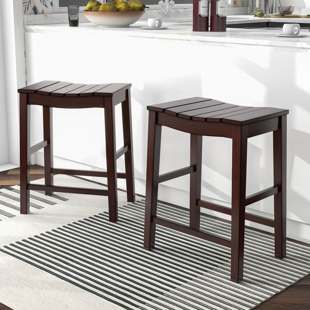 Tarala Farmhouse Counter Height Stool (Set of 2) by Furniture of America