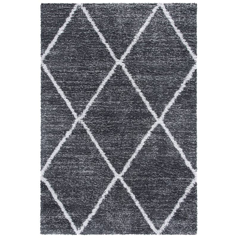 SAFAVIEH August Shag Todorka Trellis 1.26-inch Thick Rug