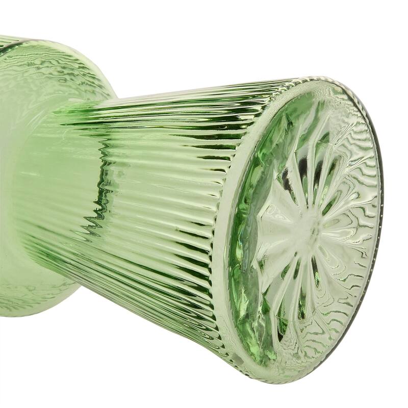 Javlergo Glass Flower Vases for Centerpiece Table Home Indoor Desk Decor, Crystal Vase, Glass Vase Thickening Design Suitable