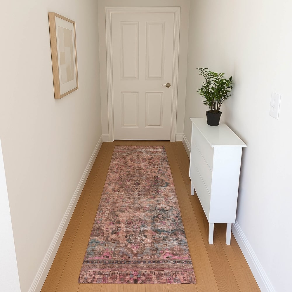 Premium Washable Super Soft Vintage Traditional Mayfield Rug