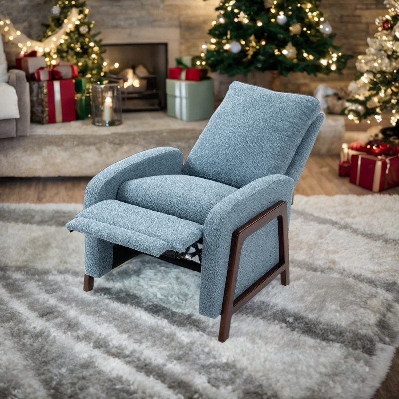 Recliner Chair Adjustable Home Theater Single Fabric Recliner
