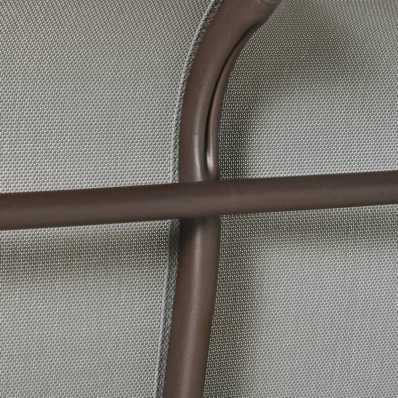 2 Person Outdoor Glider Bench Patio Glider Loveseat Chair - 46.75" * 30.50" * 38.25"