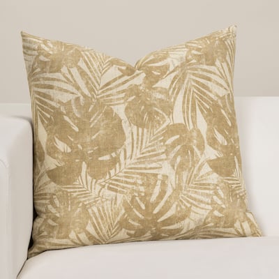 Barbados Tropical Throw Pillow