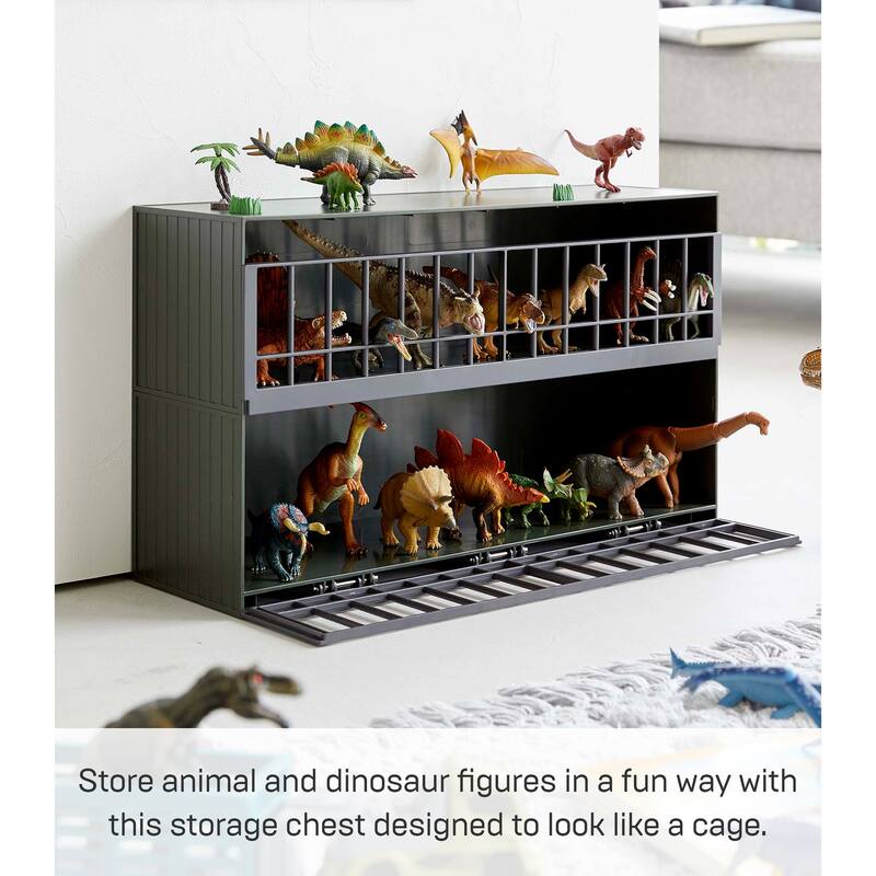 Yamazaki Home Toy Display Case, ABS Plastic - L 5.71 x W 17.72 x H 10.44 inches