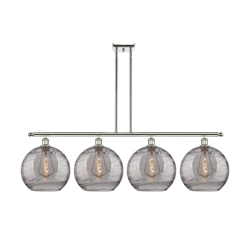 Innovations Lighting 516-4I 14 50 Athens Deco Swirl Chandelier Athens