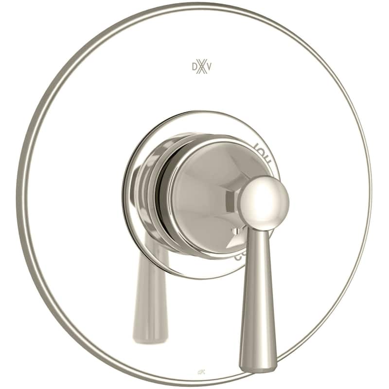 DXV D35160F00 Fitzgerald Pressure Balanced Valve Trim Only with Single - Platinum Nickel