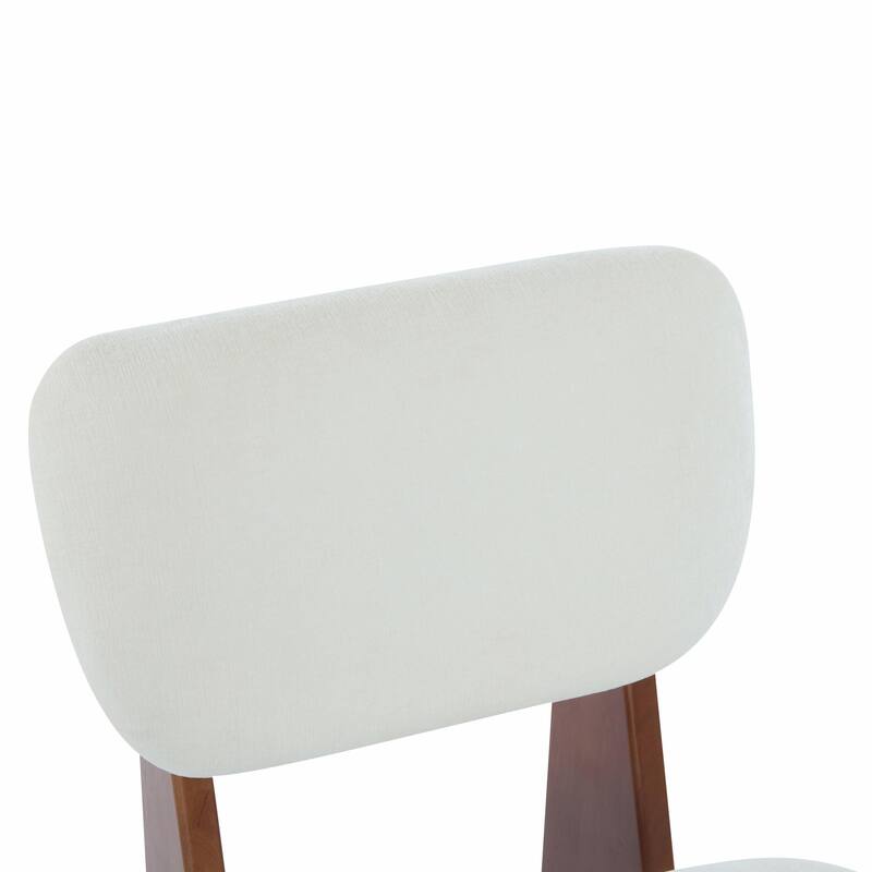 Minimalist Accent Chairs Set - Wood Frame
