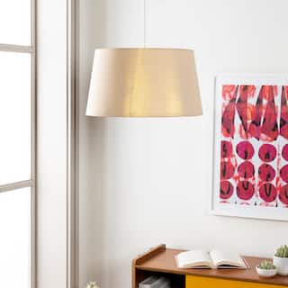 Jayne Golden Shade 1-light Hanging Pendant