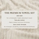 preview thumbnail 84 of 150, Linery & Co. Combed Cotton Bath Towel Set