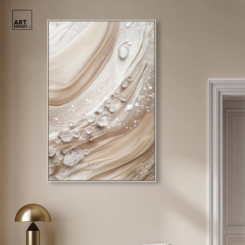 Viscous Veils II Canvas by Art Remedy