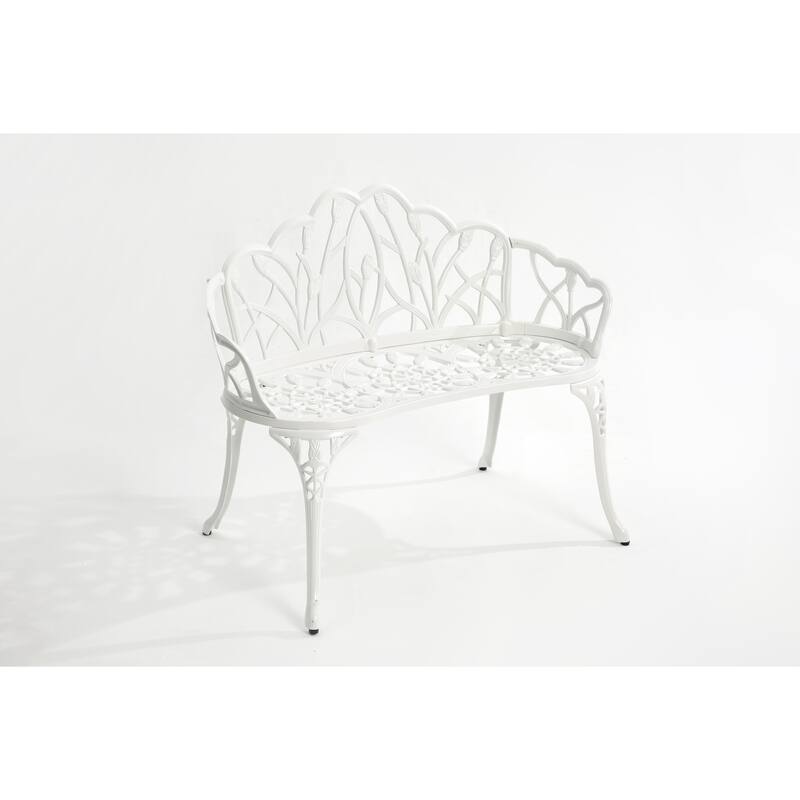 Cast Aluminium Bench (Excluding the table)