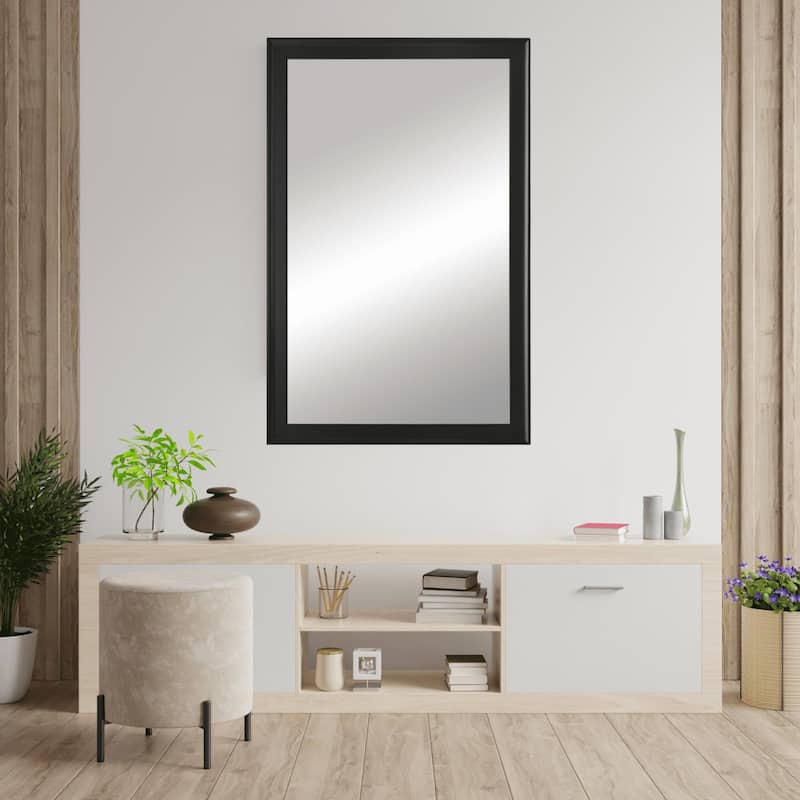 Frame My Mirror Black Framed Wall Mirror, Morgan Design