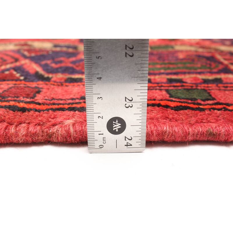 ECARPETGALLERY Hand-knotted Andelz Navy Wool Rug - 4'3 x 7'1