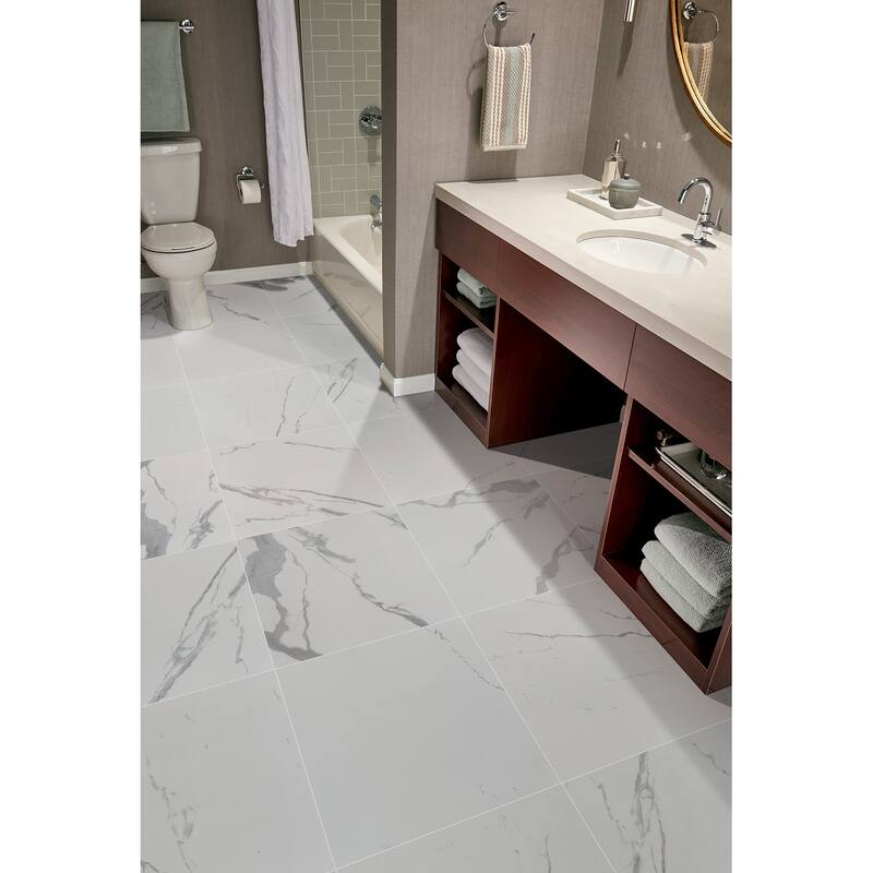 Ackland AKNPTARD24X24P-PL Ardena - 24" x 24" Porcelain Square Floor