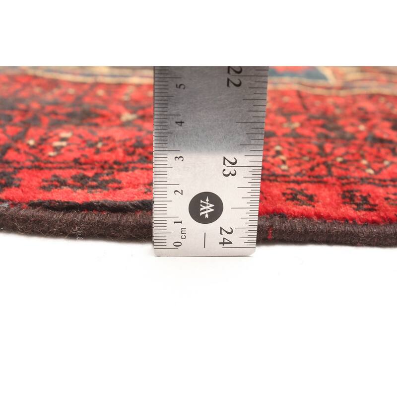 ECARPETGALLERY Hand-knotted Teimani Dark Grey Wool Rug - 2'5 x 4'2